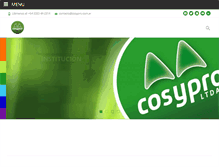 Tablet Screenshot of cosypro.com.ar